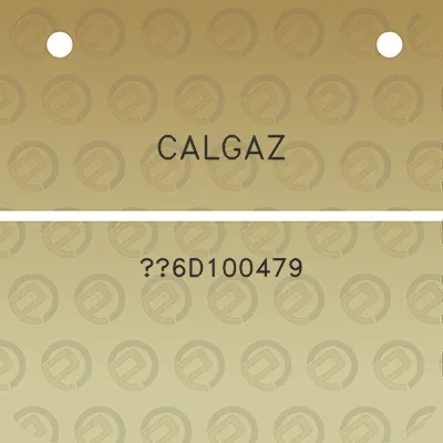 calgaz-6d100479