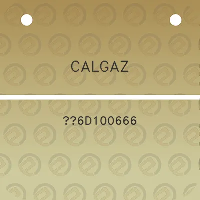 calgaz-6d100666