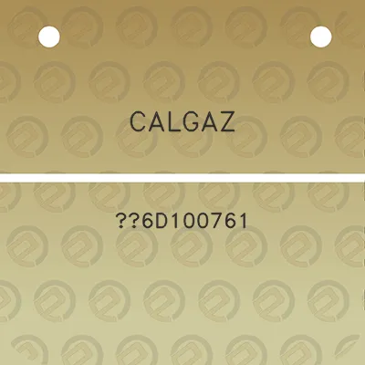 calgaz-6d100761