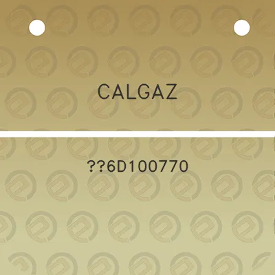 calgaz-6d100770