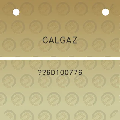 calgaz-6d100776