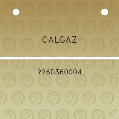 calgaz-6d360004