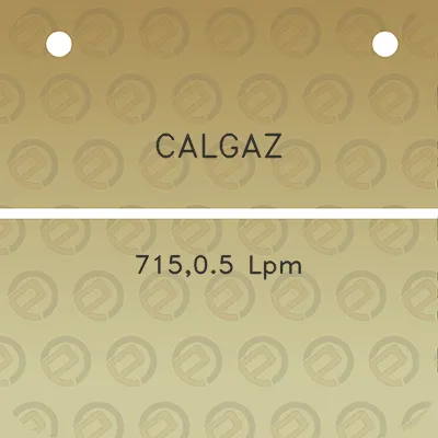 calgaz-71505-lpm