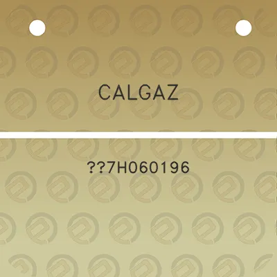 calgaz-7h060196