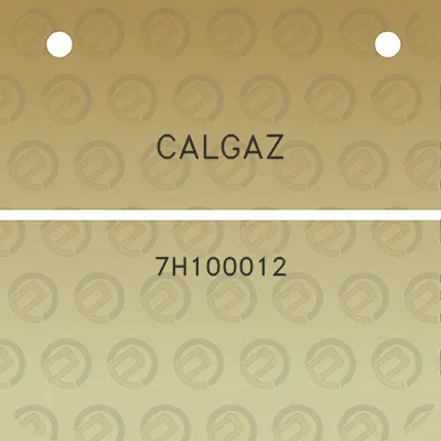 calgaz-7h100012