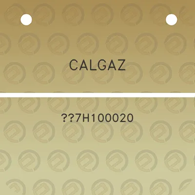 calgaz-7h100020