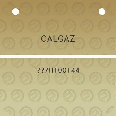 calgaz-7h100144