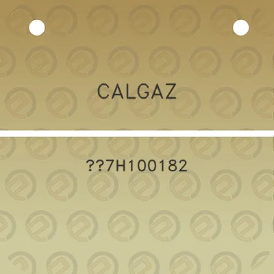 calgaz-7h100182