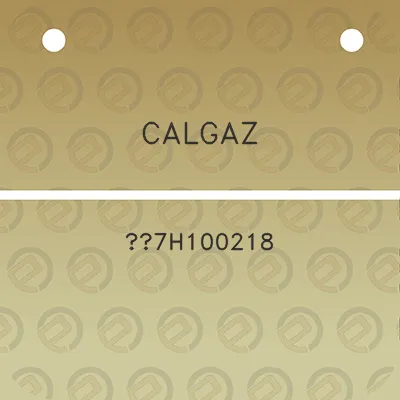 calgaz-7h100218