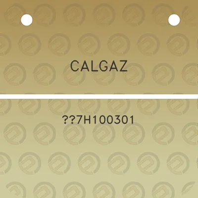 calgaz-7h100301