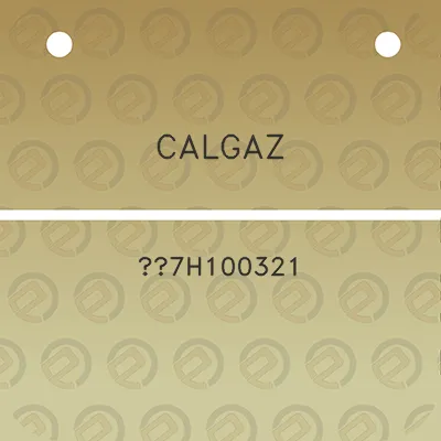 calgaz-7h100321