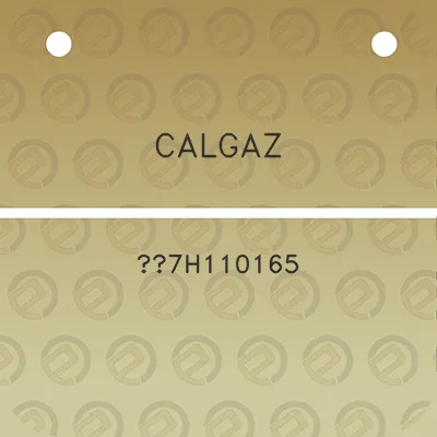 calgaz-7h110165