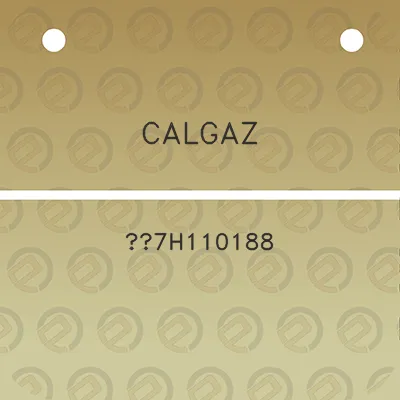 calgaz-7h110188