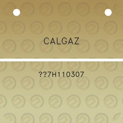 calgaz-7h110307