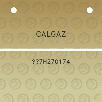 calgaz-7h270174