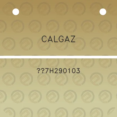 calgaz-7h290103