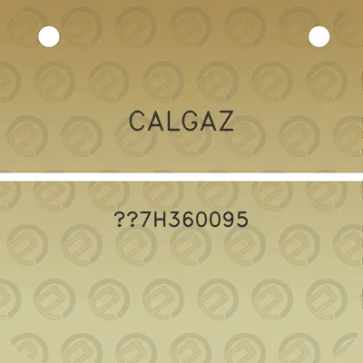 calgaz-7h360095