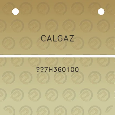 calgaz-7h360100