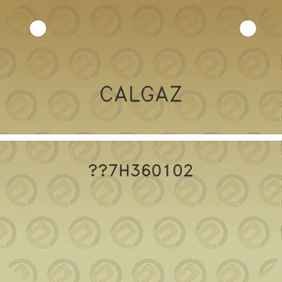 calgaz-7h360102