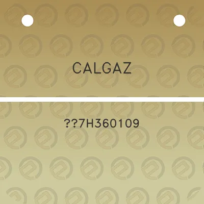 calgaz-7h360109