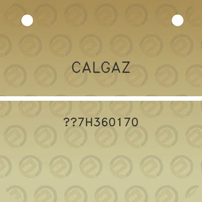 calgaz-7h360170