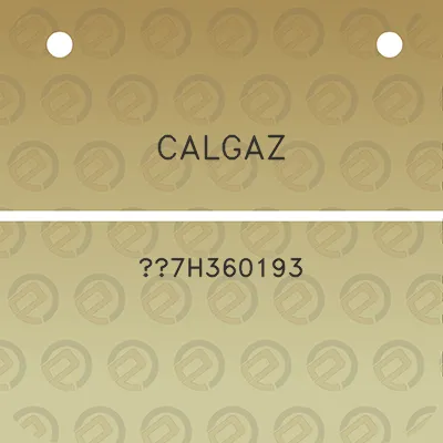 calgaz-7h360193