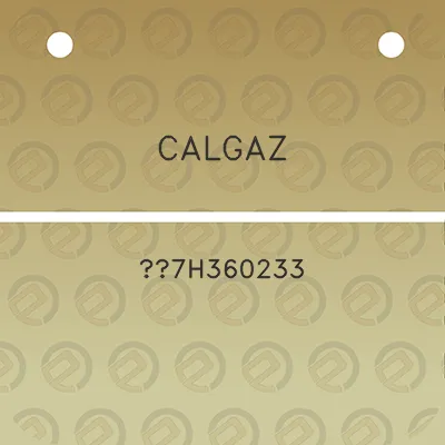 calgaz-7h360233