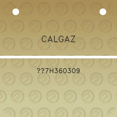 calgaz-7h360309