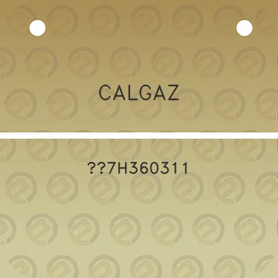 calgaz-7h360311