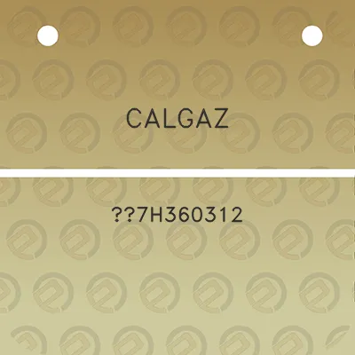 calgaz-7h360312