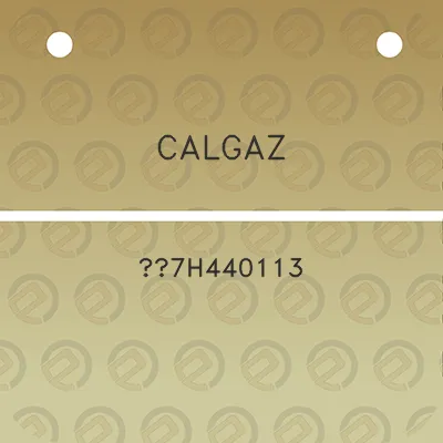 calgaz-7h440113