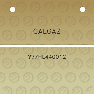 calgaz-7hl440012