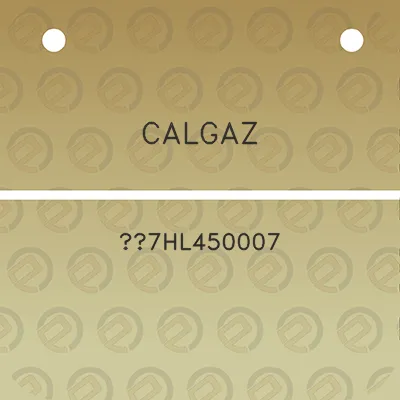 calgaz-7hl450007