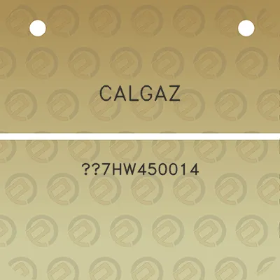 calgaz-7hw450014