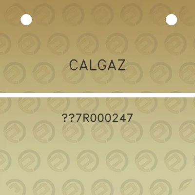 calgaz-7r000247