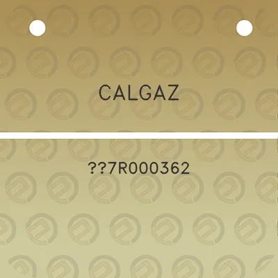 calgaz-7r000362