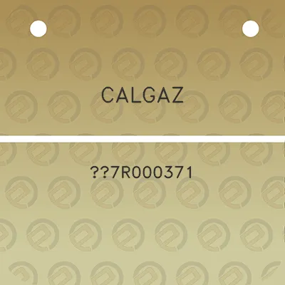 calgaz-7r000371