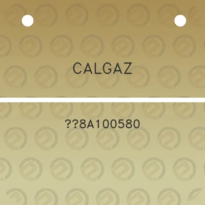 calgaz-8a100580