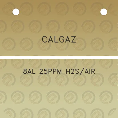 calgaz-8al-25ppm-h2sair