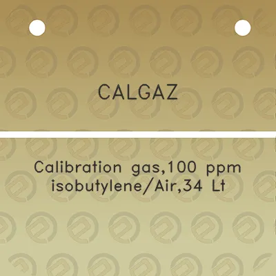 calgaz-calibration-gas100-ppm-isobutyleneair34-lt