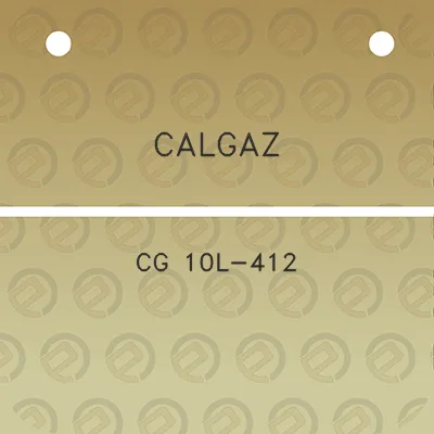 calgaz-cg-10l-412