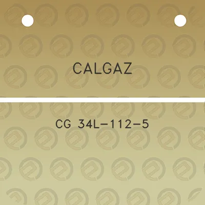 calgaz-cg-34l-112-5