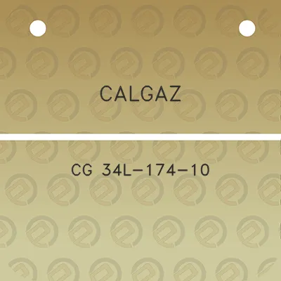 calgaz-cg-34l-174-10