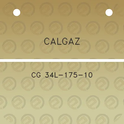 calgaz-cg-34l-175-10