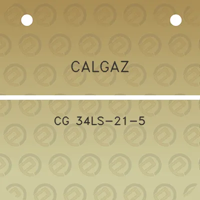 calgaz-cg-34ls-21-5