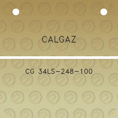 calgaz-cg-34ls-248-100