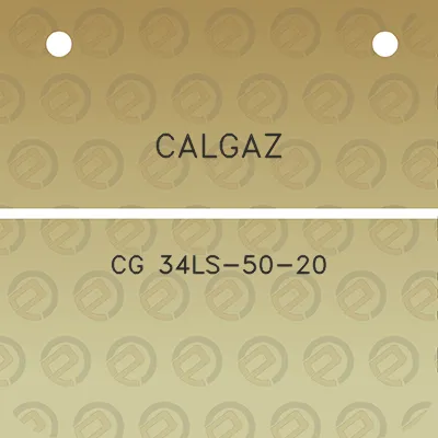 calgaz-cg-34ls-50-20