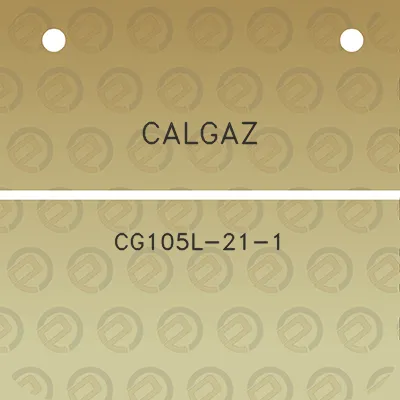 calgaz-cg105l-21-1