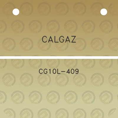 calgaz-cg10l-409