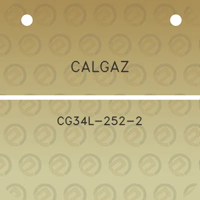 calgaz-cg34l-252-2